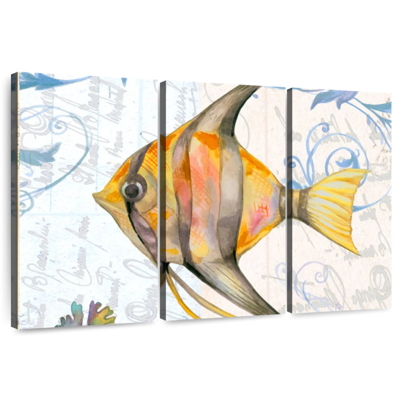 Brampt Angel Fish, 36" H x 57" W