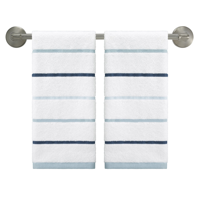 Izod Sandbar Blue 2-Pack Hand Towel Set, Blue, Hand Towel - 2 Pack