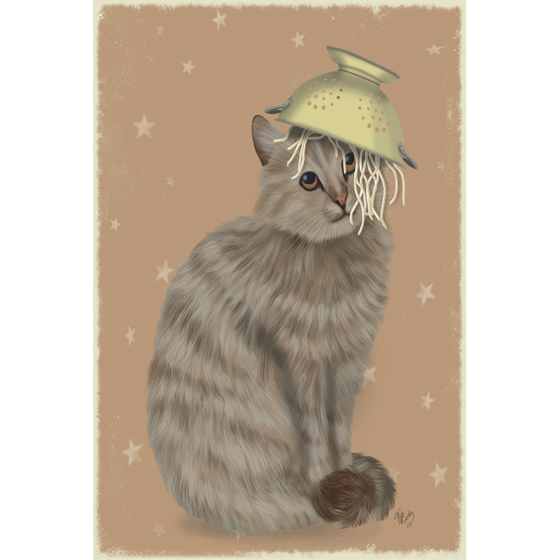 Passoire pour chat tigré, H 18 po x l 12 po x P 1,25 po