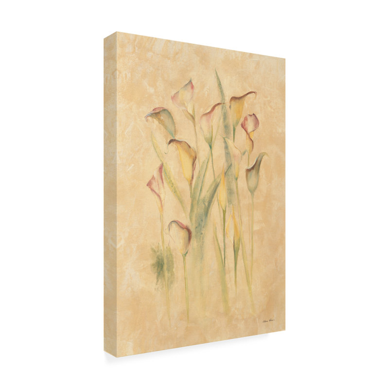 Art sur toile, "Cheri Blum rougissant", H 19 po x l 12 po