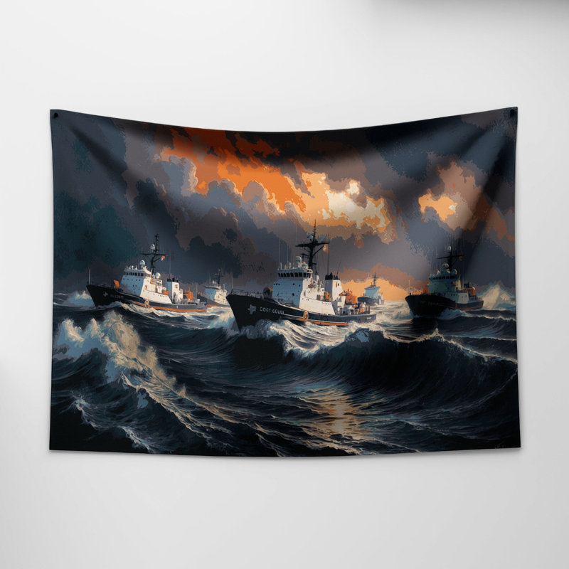Tapisserie murale de la Trans Coast Coast, 26 po x 36 po