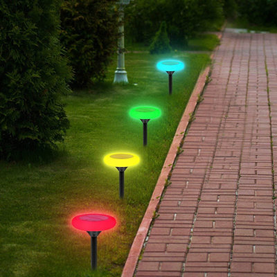 Low Voltage Solar Powered Integrated LED Pathway Light