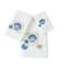 Ensemble de serviettes de cuisine brodées 100% coton ultra doux de luxe Soulsbyville Home Decor