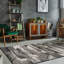 Tapis gris en laine Criswell-26804776