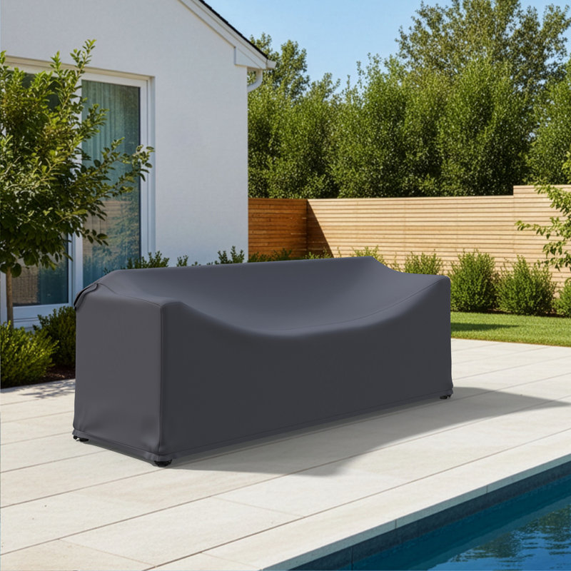 76.75" Wide Outdoor Patio Sofa Cover