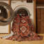 Tapis brun lavable à la machine-889728493