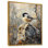 «Lade Chickadee Bird On A Pine Cone III», reproduction d'art sur toile