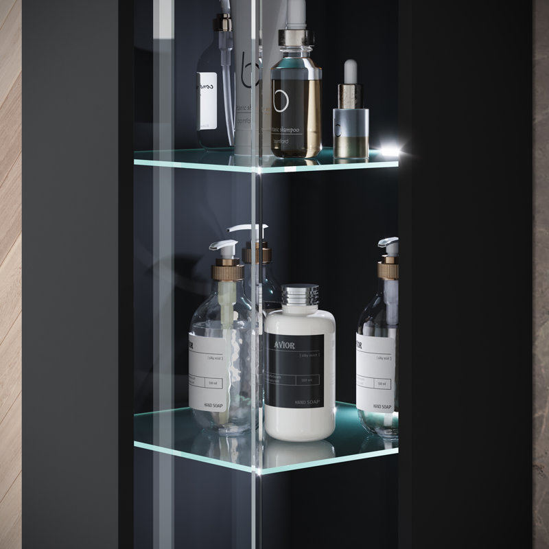 NIKITA Bathroom Furniture Suite, Black