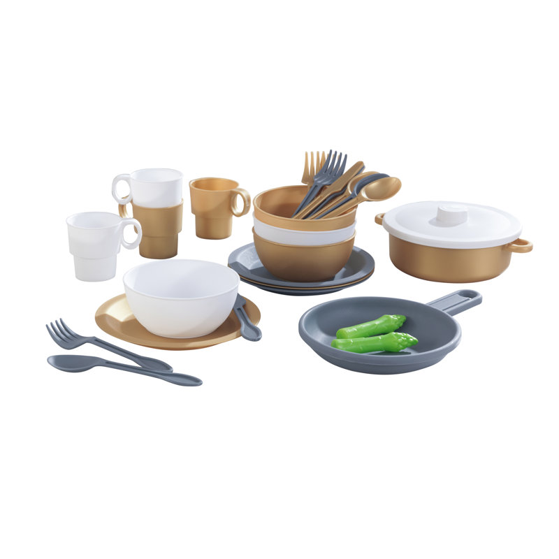Cookware Dishes/Tea Set, Metallic