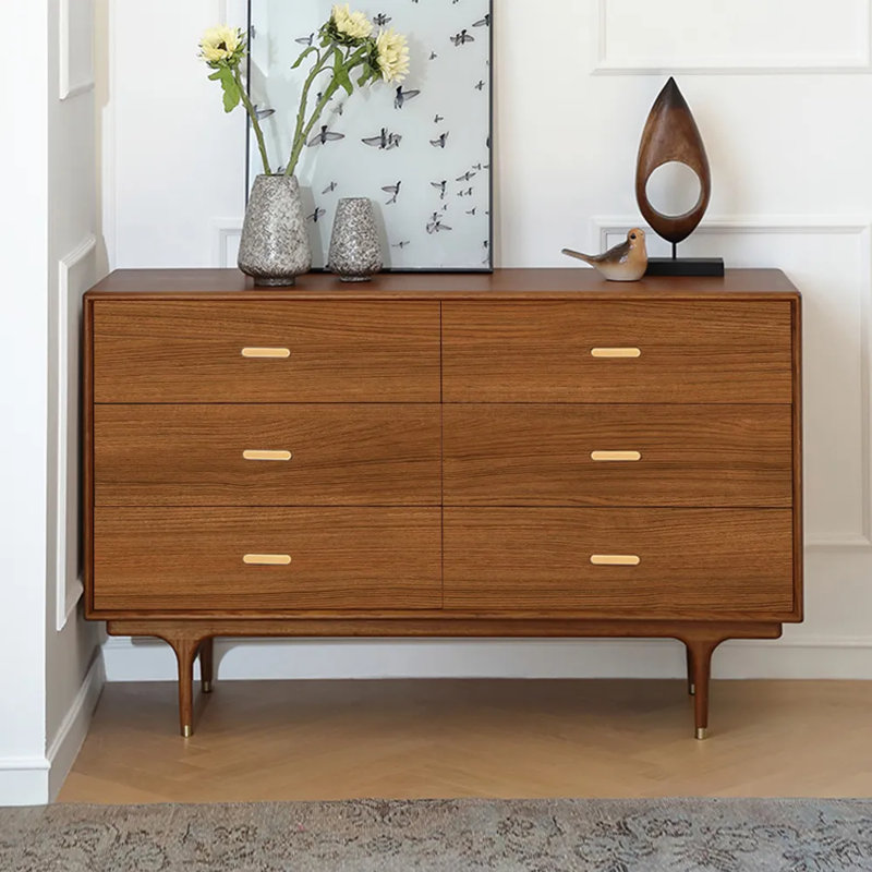 Commode à six tiroirs