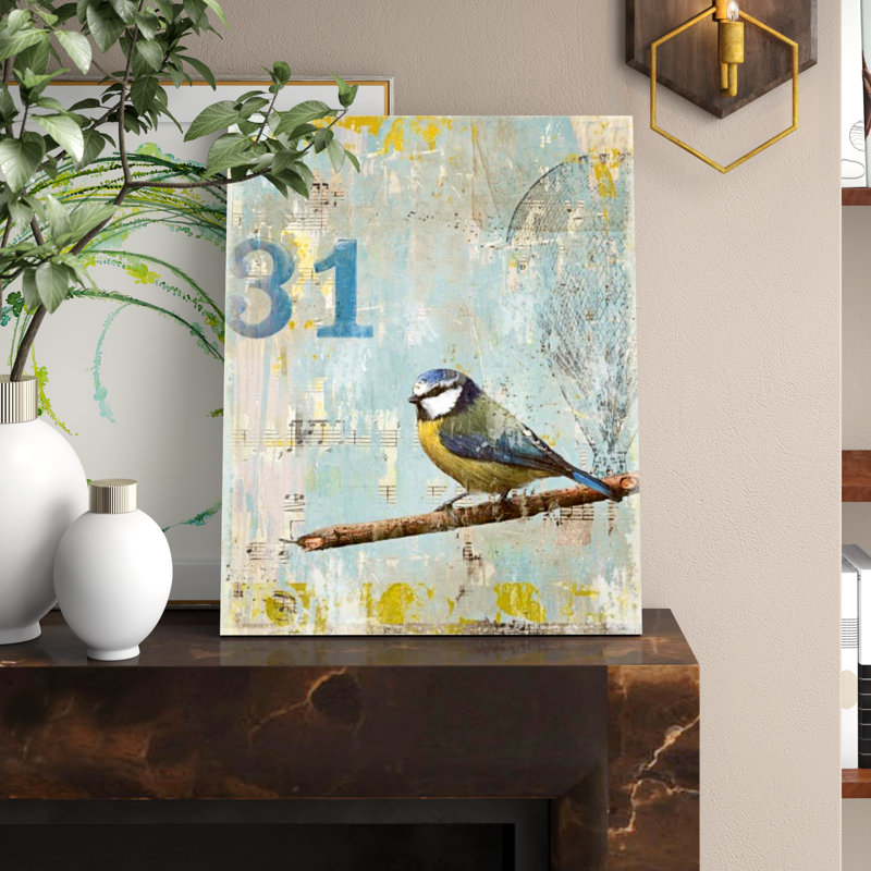 Aves 31 Print by Zoey Riley, 30" H x 24" W, Plexi