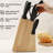 Kitchen knife holder elegant & sturdy (15 slots)-125504593