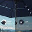 Parasol de patio avec lumière