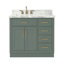 Meuble-lavabo simple en bois massif 36 po Tidworth avec plateau en marbre de Carrare 1,5 po-1551085368-1546052620-1546052611