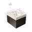 Meuble-lavabo (doit inclure le meuble-lavabo et le lavabo) 24 po en bois