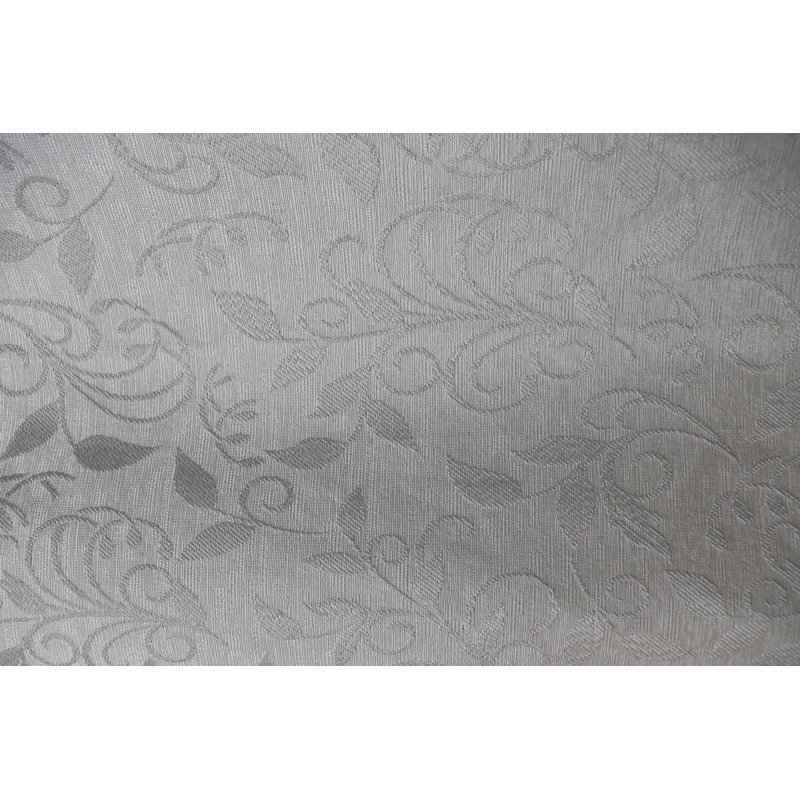 Panneau d'anneau en jacquard, Gris, L 54 po x L 95 po