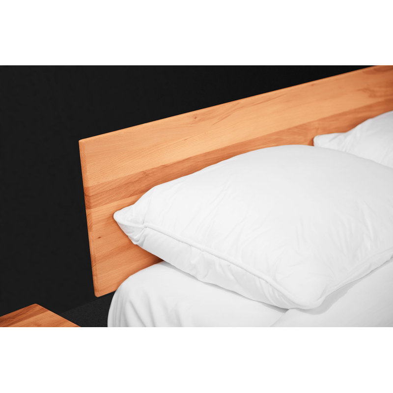 Gant Solid Wood Bed, European Double (140 x 200 cm), Core Beech