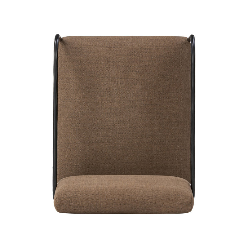 Fenn Dining Chair-Crypton Nomad Mushroom, Hampton Cream