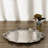 Bradyn Cast Aluminum Oval Baroque Tray