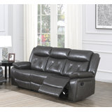 Chloe-Elise 88'' Faux Leather Reclining Sofa