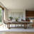 Solid Wood Rectangular Dining Table in Cement Gray-2065722155