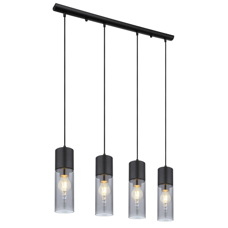 Ladrick 4 - Light Black Kitchen Island Pendant