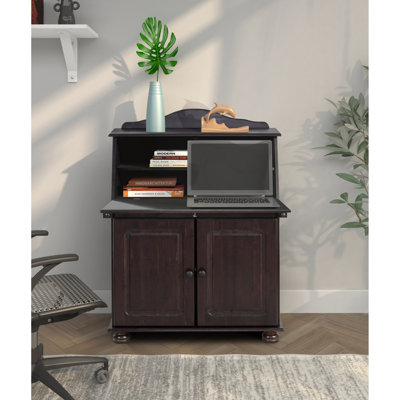Piechota Metal Base Secretary Desk
