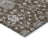 Machine Washable Indoor/Outdoor Cicel ACN1155 Chocolate Rug-100248141
