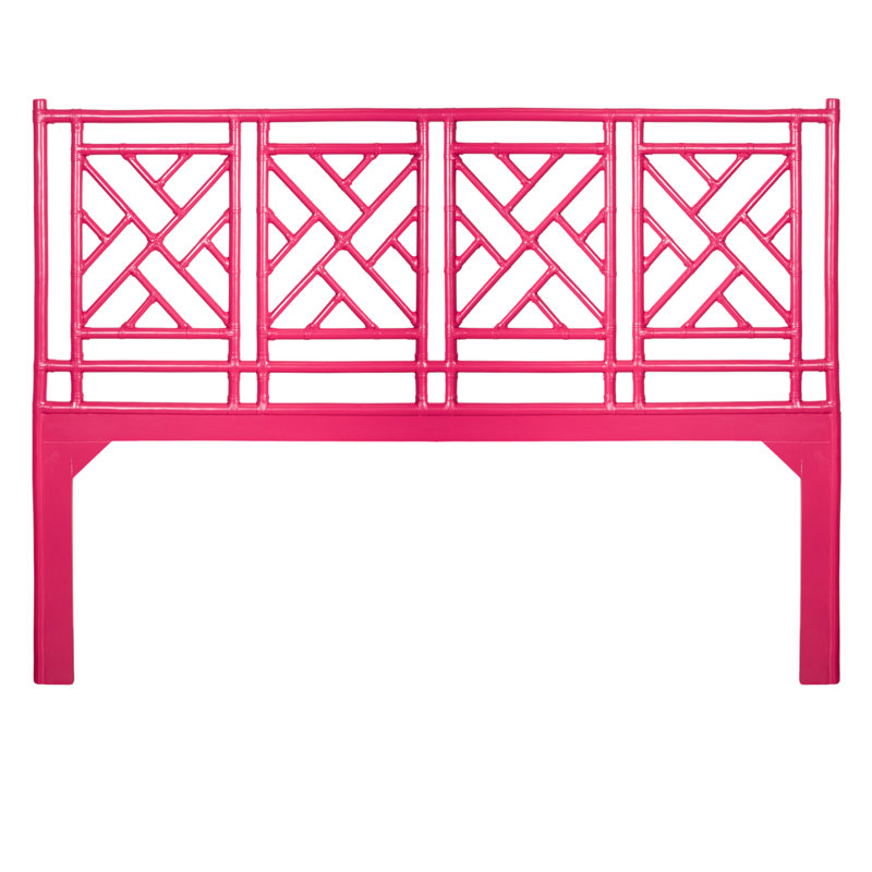 Chippendale Standard Bed, Hot Pink, California King