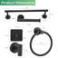 14-Piece Bathroom Hardware Accessories Set