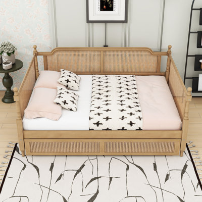 Wood Daybed with Storage Drawers