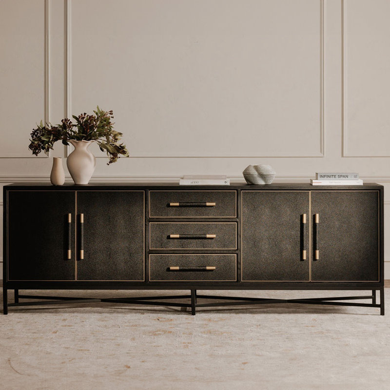 Meera Quebec Sideboard Large, Black