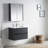 30'' Single Bathroom Vanity with Ceramic Top Sink and Medicine Cabinet-26910552