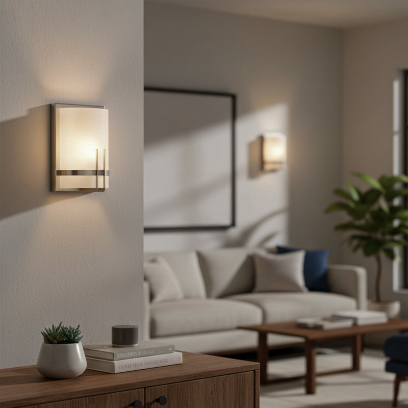 1-Light LED Wall Mounted Sconce (Set of 4)