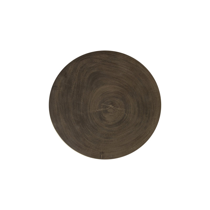 Merbau Side Table, Charred