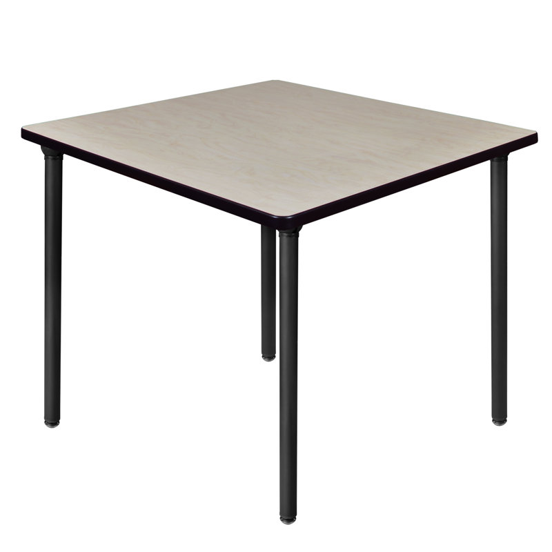 Regency Kee Square Breakroom Table Top, Maple, 29" H x 42" L x 42" W