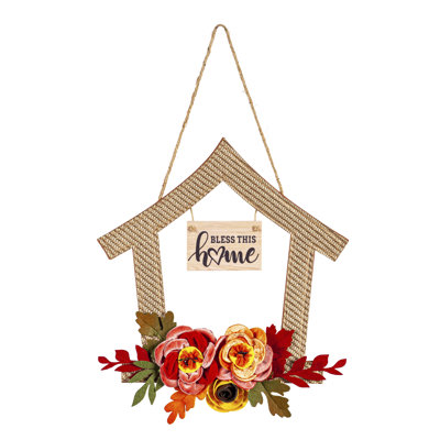 Décoration de porte Bless This Home