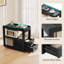 30cm W Manufactured Wood Bedside Table