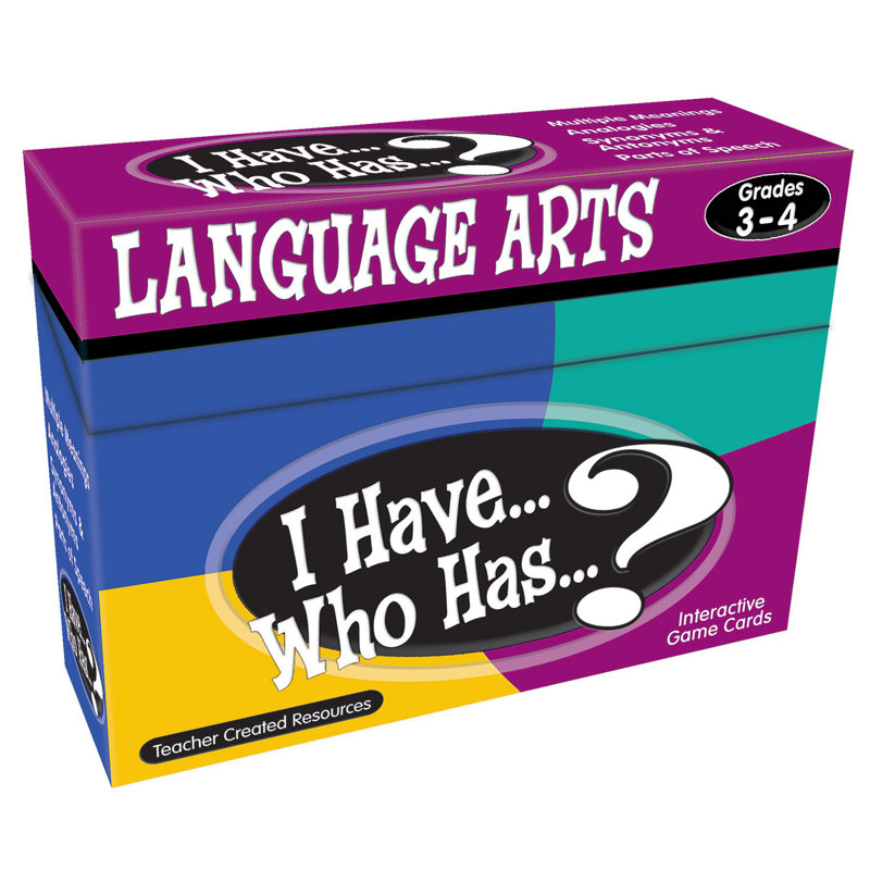 I Have, Who Has Langage