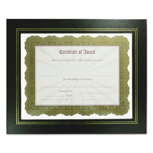 Leatherette Document Frame, Pack of Two