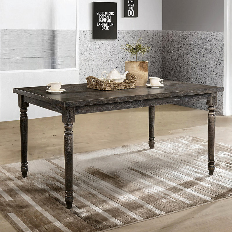 Dining Table With Rectangular Top