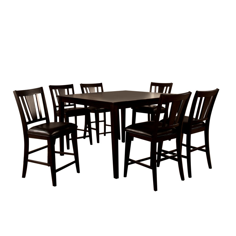 6 - Person Four Leg Base Dining Set