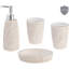 4 Piece Bathroom Accessory Set