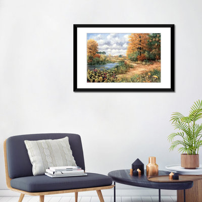 « automne time », impression sur toile