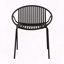 Ensemble repas d'extérieur moderne avec chaise empilable-402281728