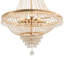 Lustre empire à 9 lumières avec accents de cristal Sato-2054631118