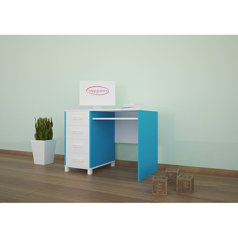 100cm Writing Desk, Blue