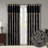 Jacquard Curtain Panel Pair(2 Pcs Window Panels)-1825099475-1825099477