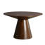 Table de salle à manger ronde Kathaline de 47 po avec plateau en placage de bois de frêne et base piédestal Kathaline-612207606