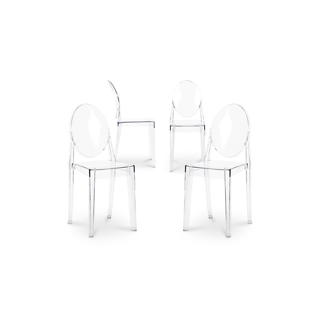  Crystal Dining Chair (Set of 4) Modholic